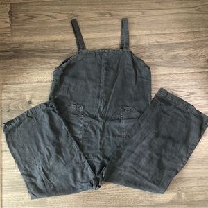 Universal Thread womens utility overalls jumpsuit Target style XS black charcoal